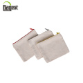 High Quality Eco Friendly Customized Zipper Makeup Canvas Pouch Gift Bags for Coin